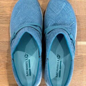 Merrell Women's Clog Shoe in Teal Blue Size 7